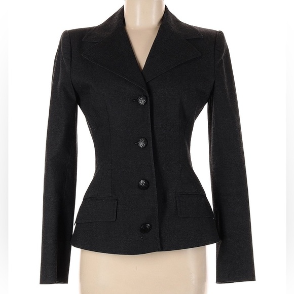 Dolce & Gabbana Jackets & Blazers - Dolce & Gabbana | Classic Single-breasted Dolce jacket Charcoal Blazer |• 44
